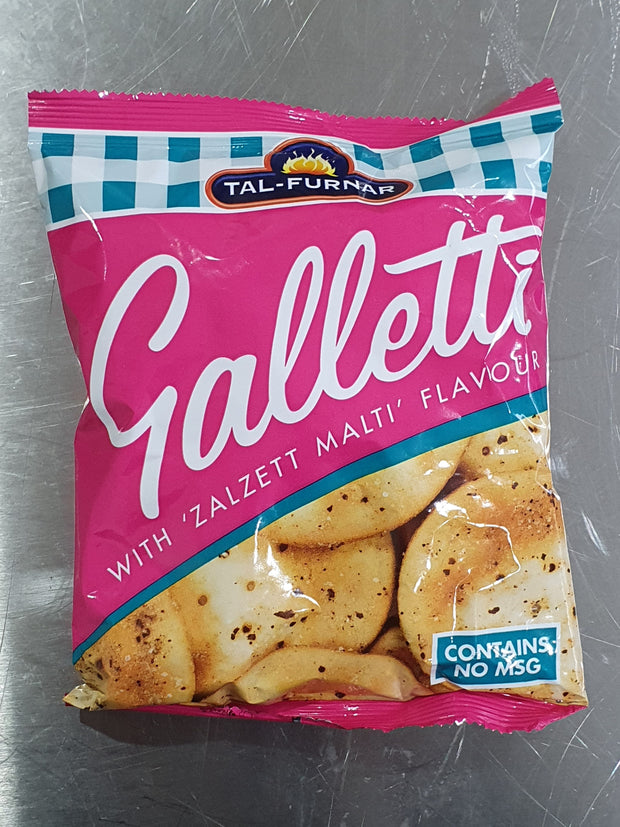 Galletti Maltese Sausage 70g | Traditional Maltese Savoury Biscuits