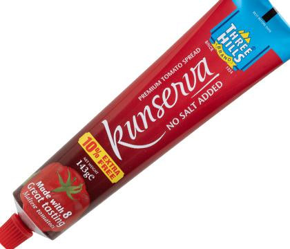 Kunserva Tomato Paste Tube No Added Salt – Traditional Maltese Tomato Concentrate