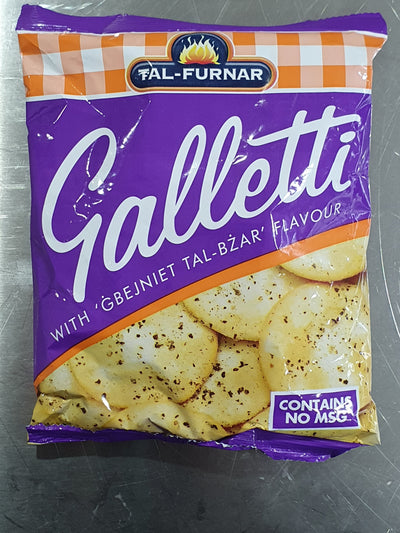Galletti Goat Cheese & Pepper 70g | Traditional Maltese Savoury Biscuits