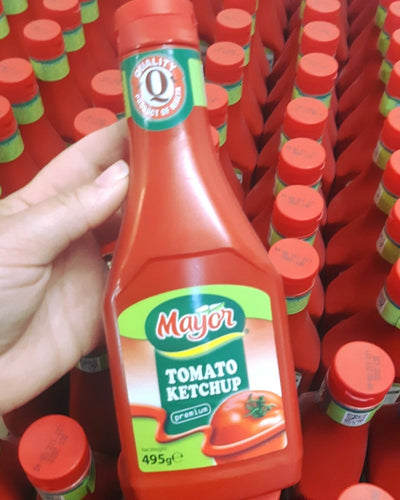 Mayor Tomato Ketchup 495g | Authentic Maltese Tomato Sauce