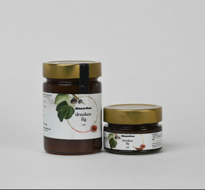 Drunken Fig Jam – Sun-Dried Figs & Brandy | Handmade 425g