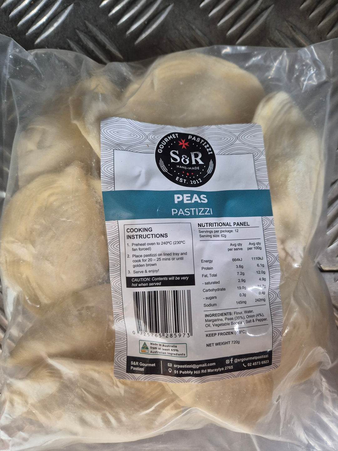 Pastizzi Pea Filling – Traditional Flaky Maltese Savoury Pastry