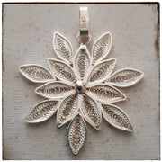 Filigree Silver Snowflake - Escape To Malta Eats